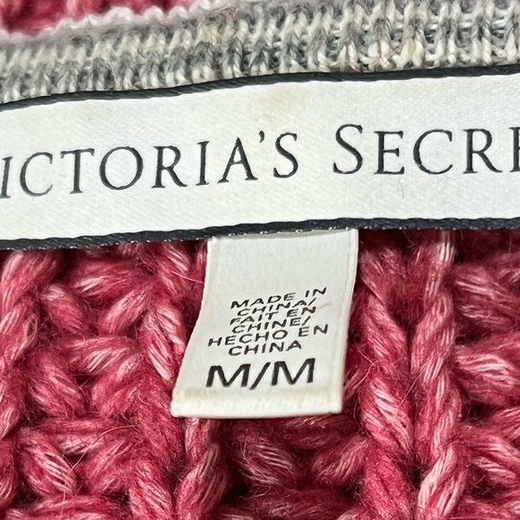 Victoria’s Secret Chunky Oversized Wool Alpaca Blend Colorful Sweater Size M - Picture 5 of 6